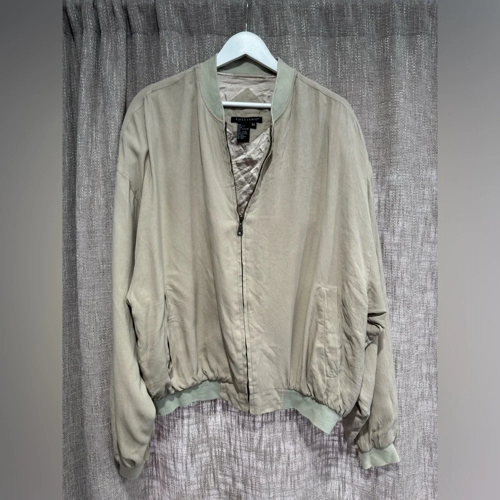 Tulliano‎ silk jacket XL